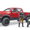 RAM 2500 s motorkou Ducati a řidičem - Bruder 02502