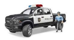 Policejní vůz RAM 2500 s policistou - Bruder 02505