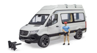 Kempingový MB Sprinter s řidičem a příslušenstvím - Bruder 02672