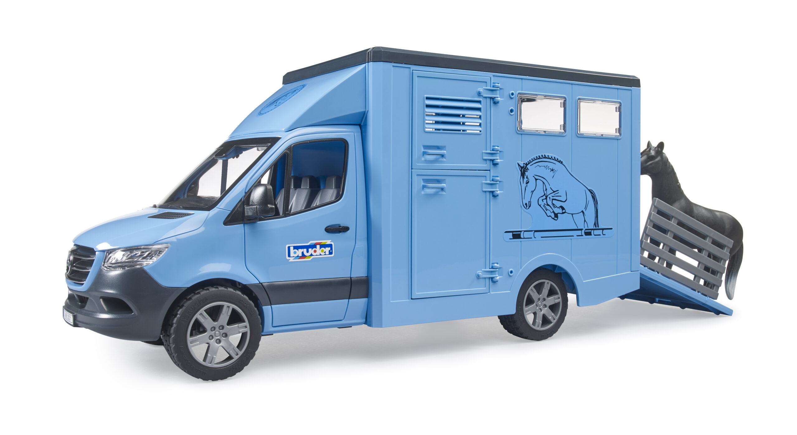 Přeprava koní MB Sprinter - Bruder 02674 - Obrázek 3