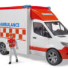 Bruder Sanitka MB Sprinter s houkačkou a řidičem - Bruder 02676