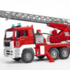 Hasičské auto s jeřábem MAN TGA - Bruder 02771