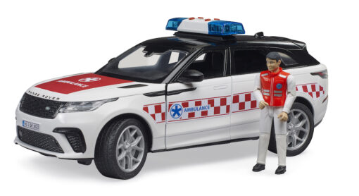 Záchranka Range Rover Velar s řidičem - Bruder 02885