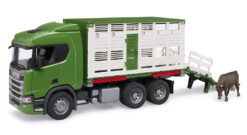Scania Super 560R na převoz zvířat - Bruder 03548