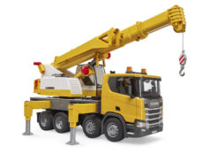 Alternative view of Nákladní auto Scania Super 560R s jeřábem Liebherr - Bruder 03571