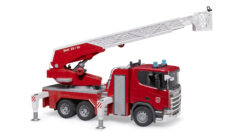 Alternative view of Hasičské auto s jeřábem Scania Super 560R - Bruder 03591