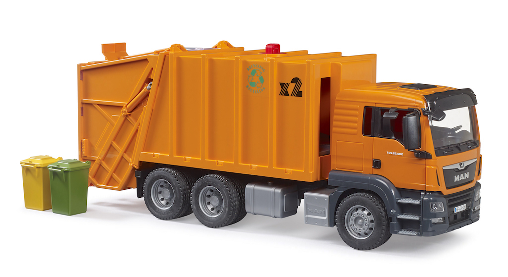 Popelářské auto MAN TGS - Bruder 03760 - Obrázek 3