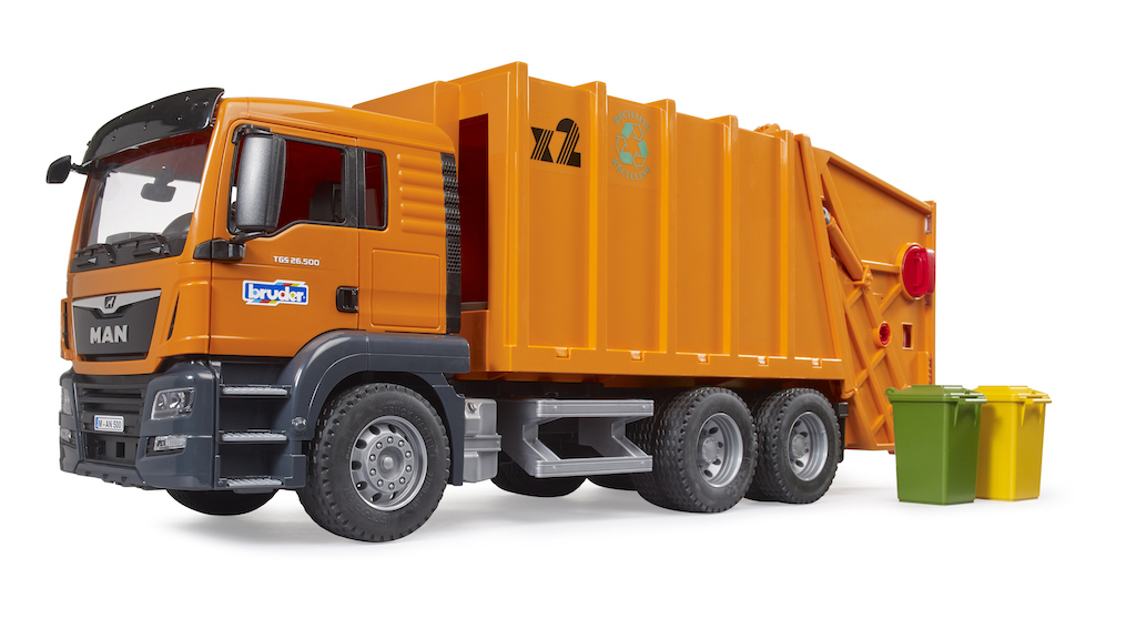 Popelářské auto MAN TGS - Bruder 03760 - Obrázek 4