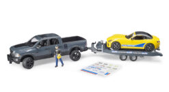 RAM 2500 a závodní roadster - Bruder 02504