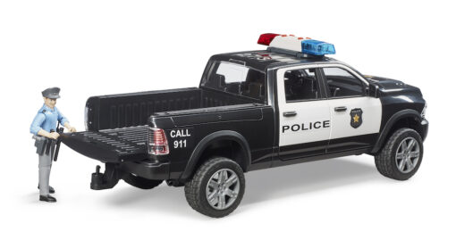 Policejní vůz RAM 2500 s policistou - Bruder 02505 - Obrázek 8