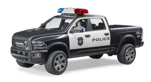 Policejní vůz RAM 2500 s policistou - Bruder 02505 - Obrázek 9