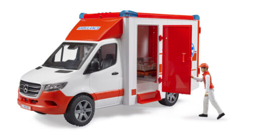 Bruder Sanitka MB Sprinter s houkačkou a řidičem - Bruder 02676 - Obrázek 5