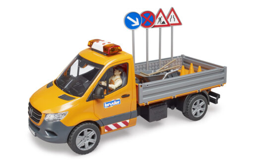 Silničáři MB Sprinter s figurkou a příslušenstvím - Bruder 02677 - Obrázek 7