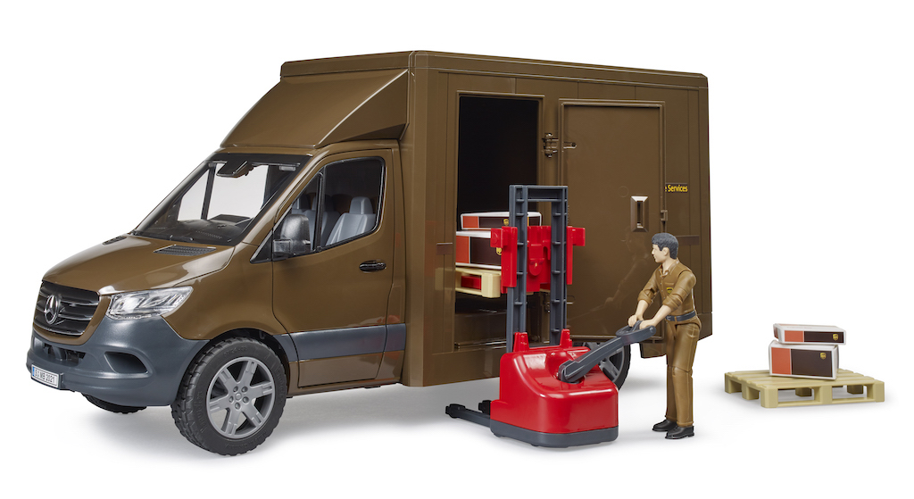 Nákladní auto UPS MB Sprinter - Bruder 02678