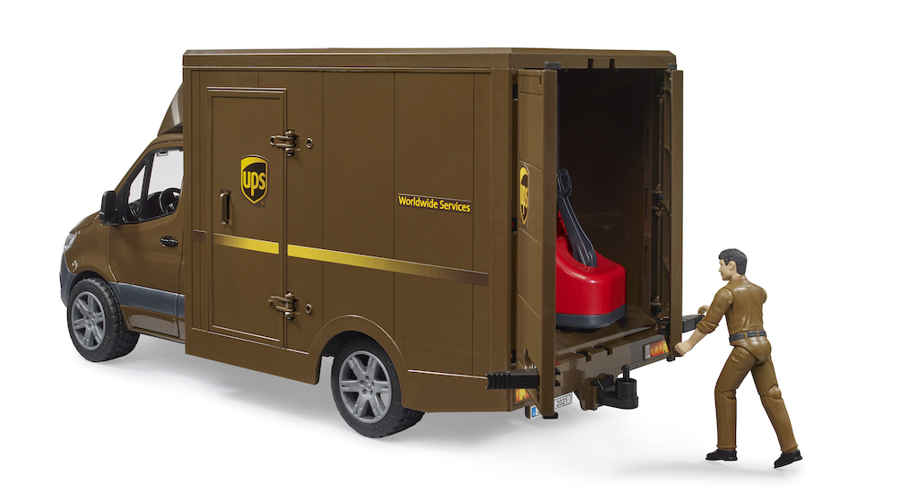 Nákladní auto UPS MB Sprinter - Bruder 02678 - Obrázek 8