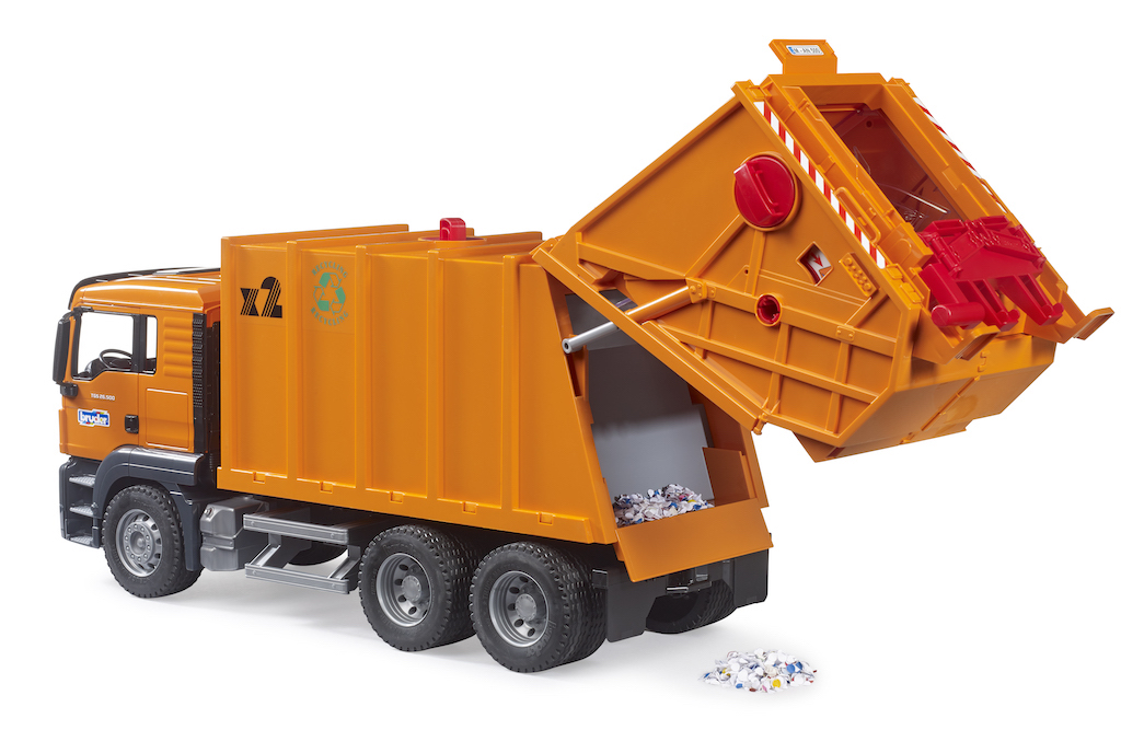 Popelářské auto MAN TGS - Bruder 03760 - Obrázek 2