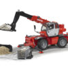 Teleskopický nakladač Manitou MRT 2150 - Bruder 02129
