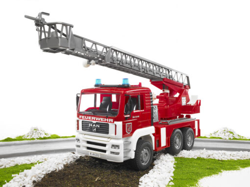Hasičské auto s jeřábem MAN TGA - Bruder 02771 - Obrázek 2