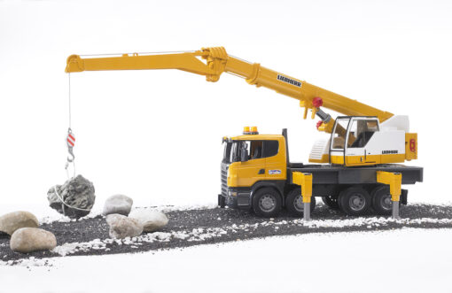 Nákladní auto Scania R s jeřábem Liebherr - Bruder 03570 - Obrázek 6